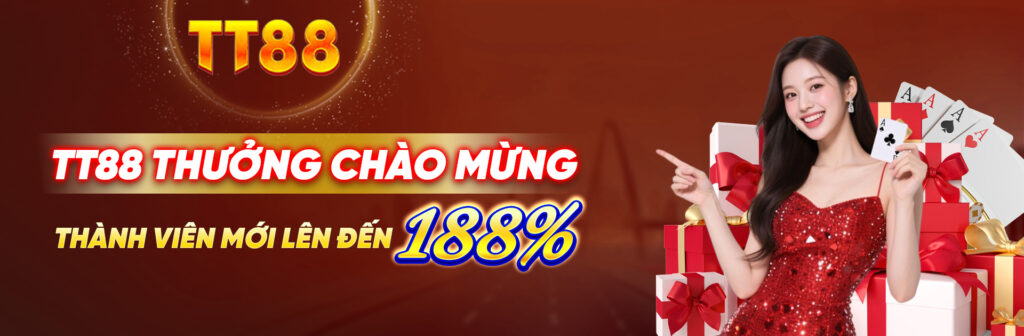 Thưởng mừng tân thủ +188% nạp đầu