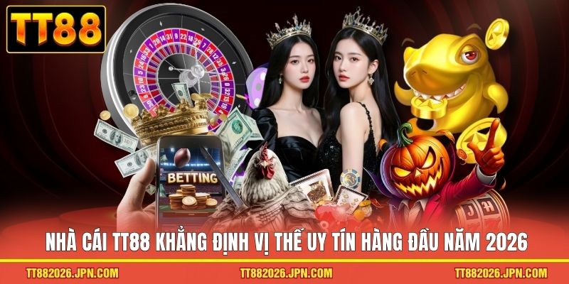 Nhà cái TT88 khẳng định vị thế uy tín hàng đầu năm 2026