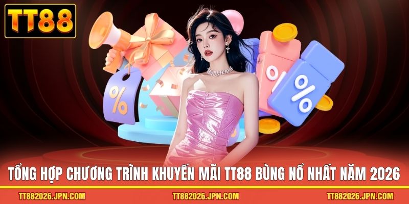 Tổng hợp chương trình khuyến mãi TT88 bùng nổ nhất năm 2026 